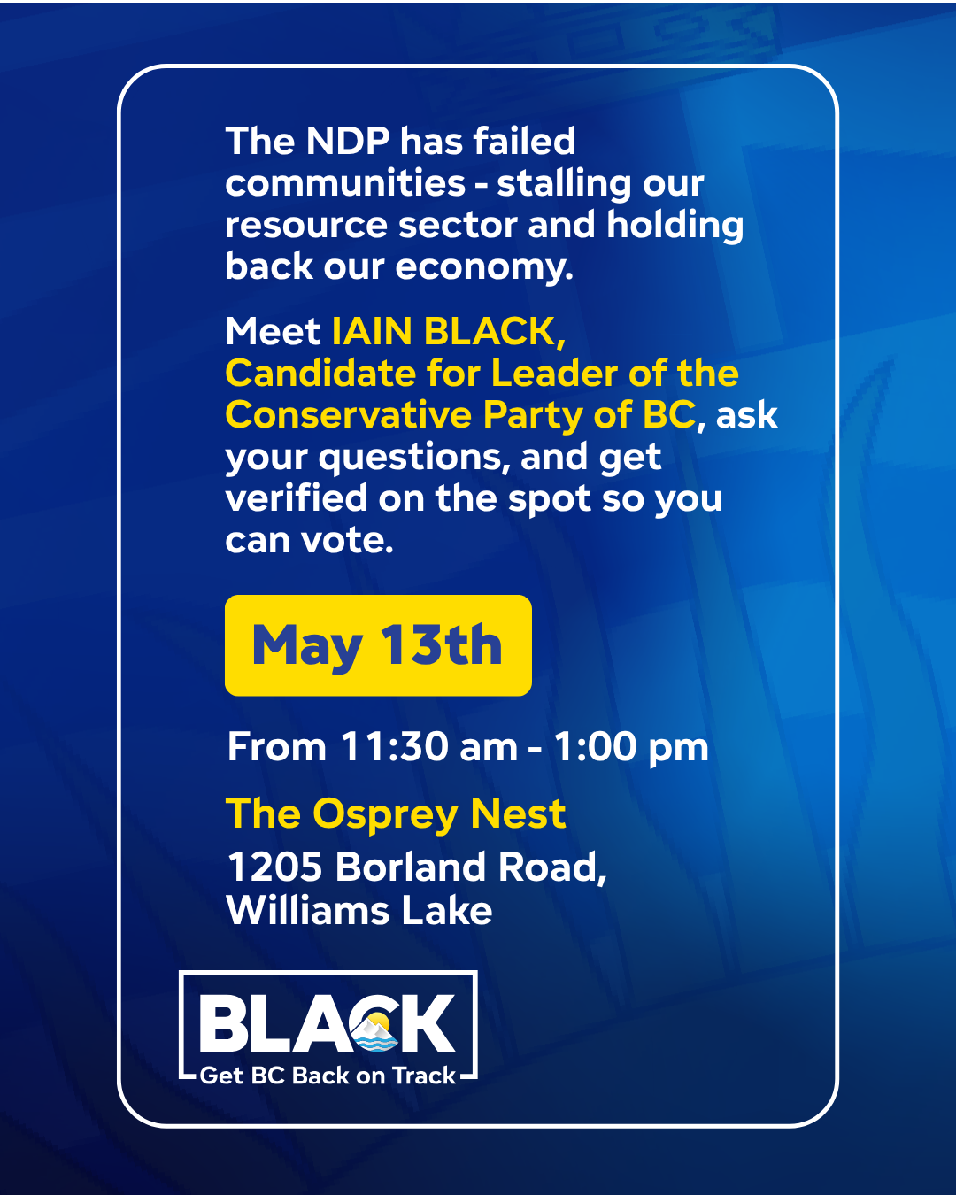 A Conversation with Iain Black